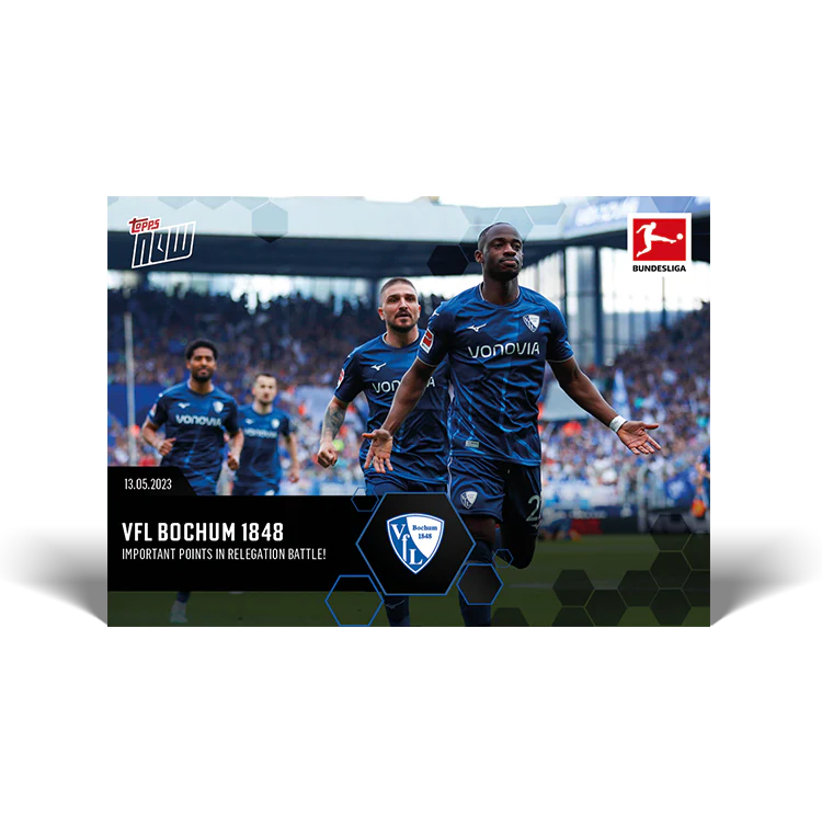 Topps UK - Important points in relegation battle! - Bundesliga TOPPS NOW® Card #202