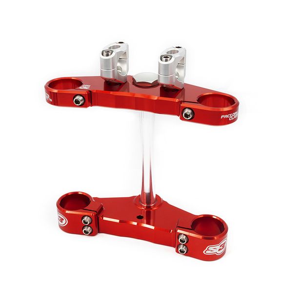 Tés de fourche S3 complet Ø39mm rouge Gas Gas Pro TechRef : SPART00040A / 1085909001