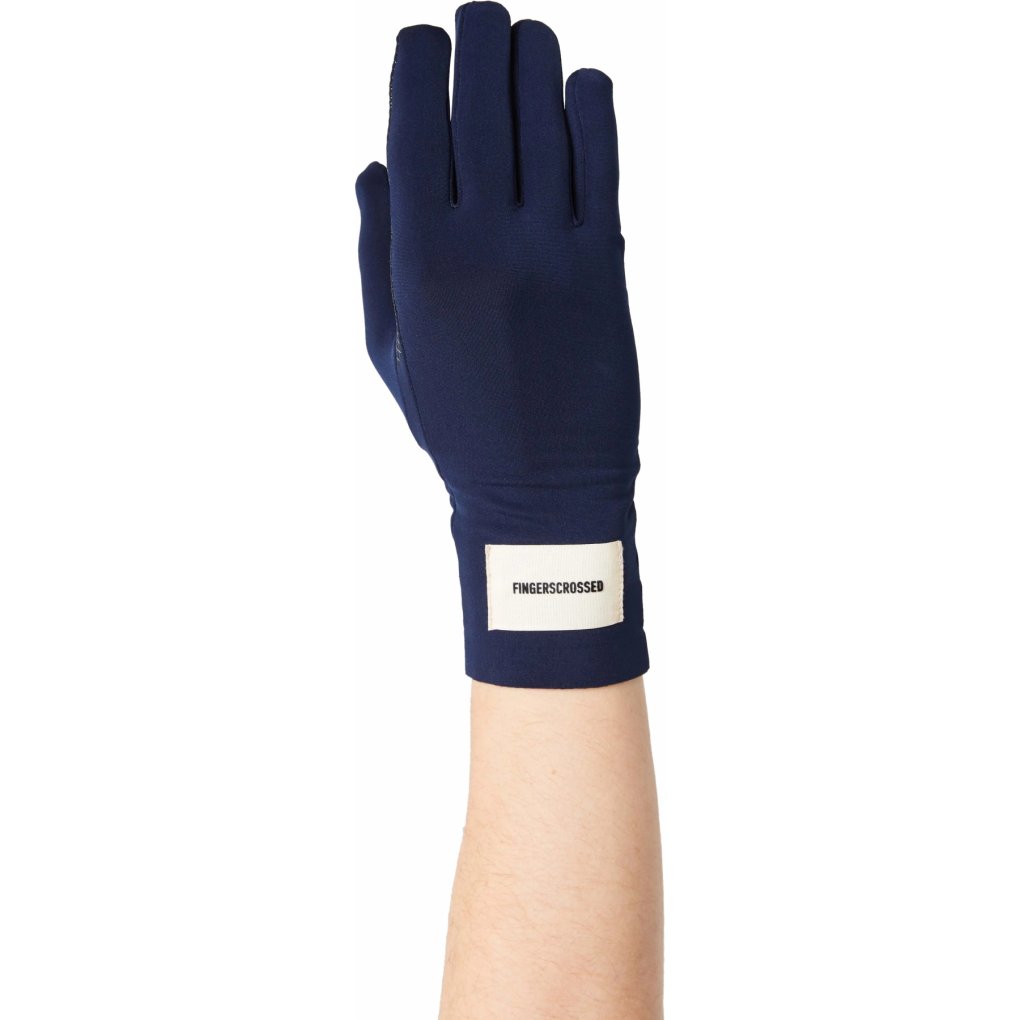 FINGERSCROSSED Mid Season Cycling Gloves - Navy
