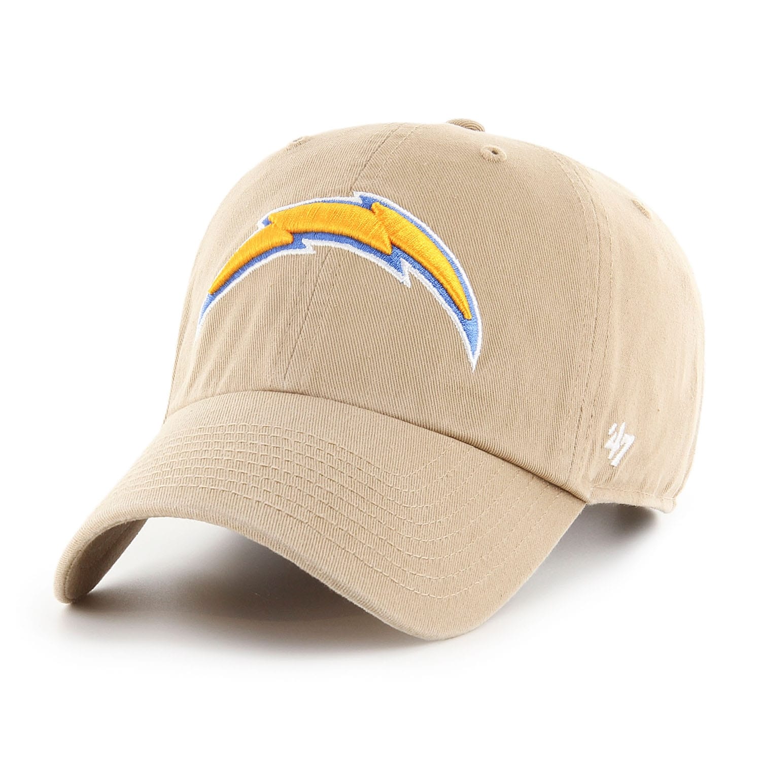 Los Angeles Chargers '47 Clean Up Adjustable NHL Cap Khaki