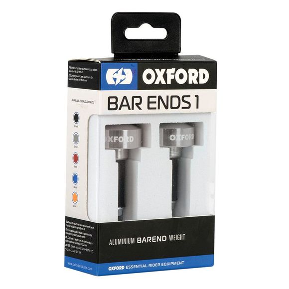 Oxford BarbEnds 1 Handlebar Ends (22mm) Universal - GrayRef: OD0161