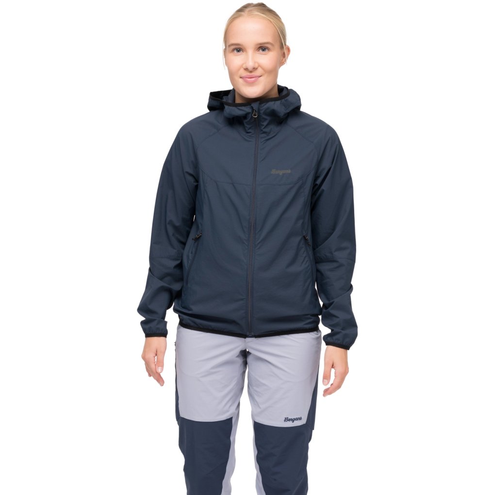 Bergans Vaagaa Windbreaker Jacket Women - navy blue