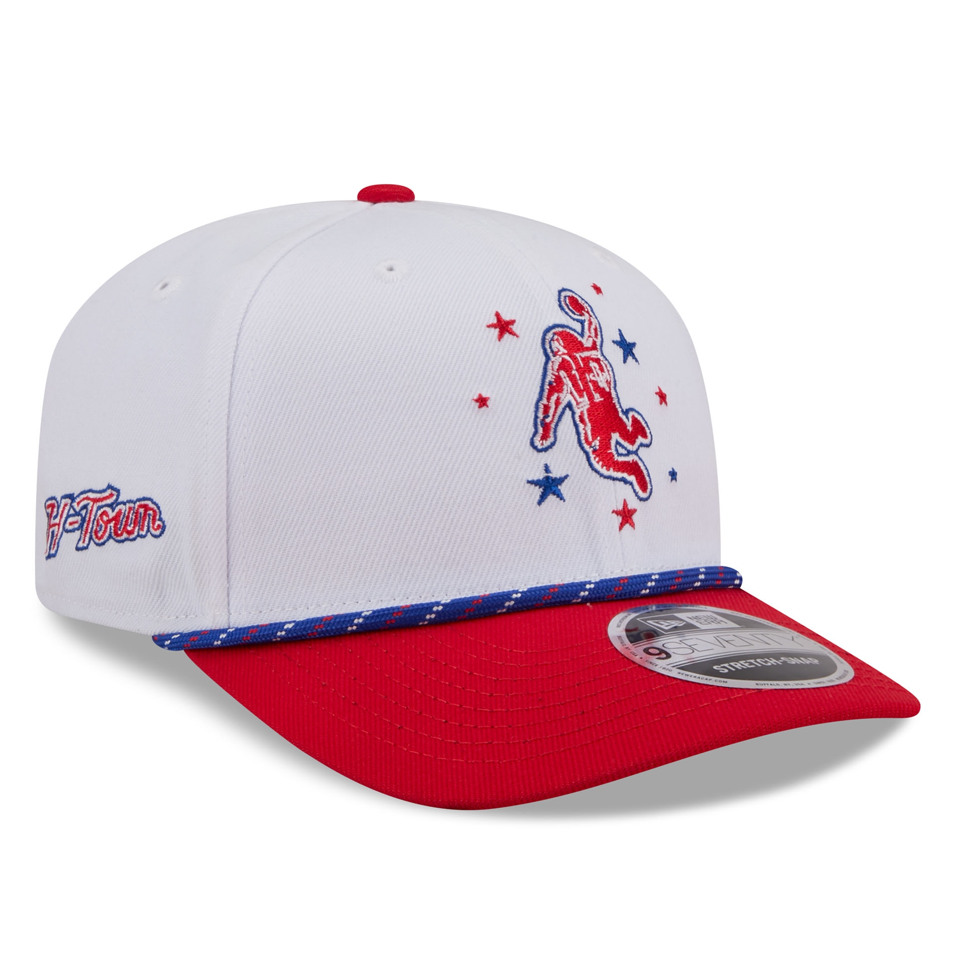 Houston Rockets 2025-26 NBA City Edition 9SEVENTY Stretch-Snap Cap