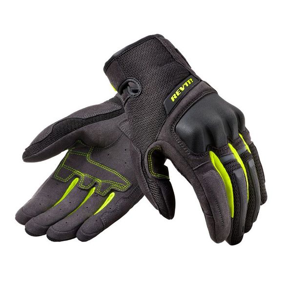 Gants Rev it VOLCANO NEON - Noir / JauneRef : RI1111
