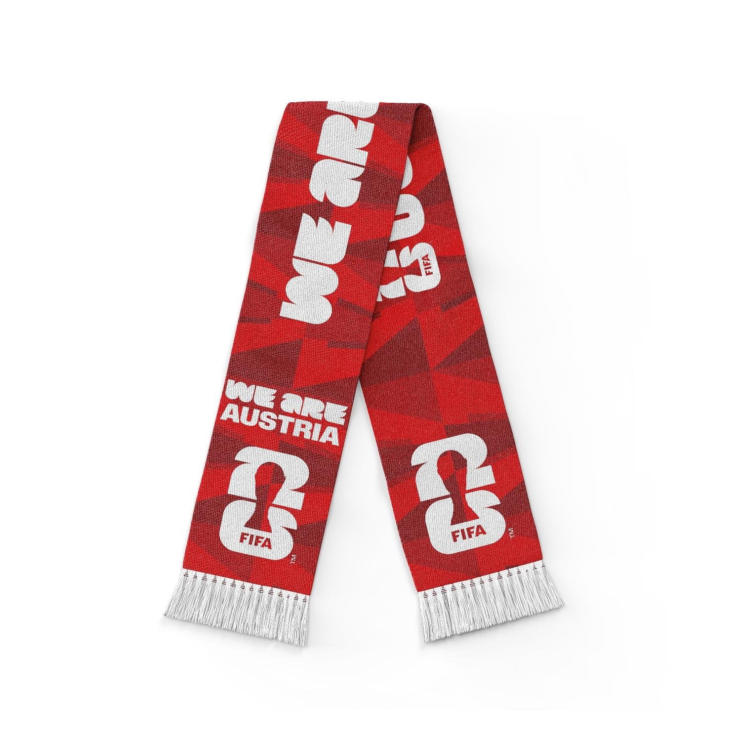 2026 Soccer Fan Collection 'We Are' Austria Scarf