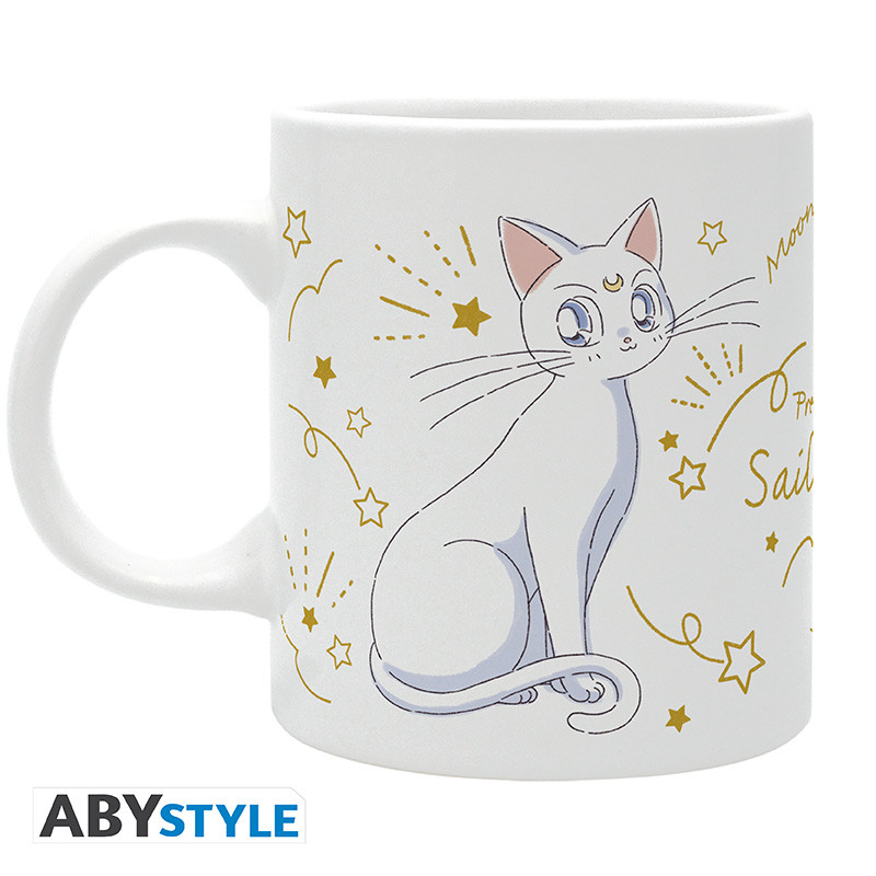 SAILOR MOON Mug Luna & Artemis Cats