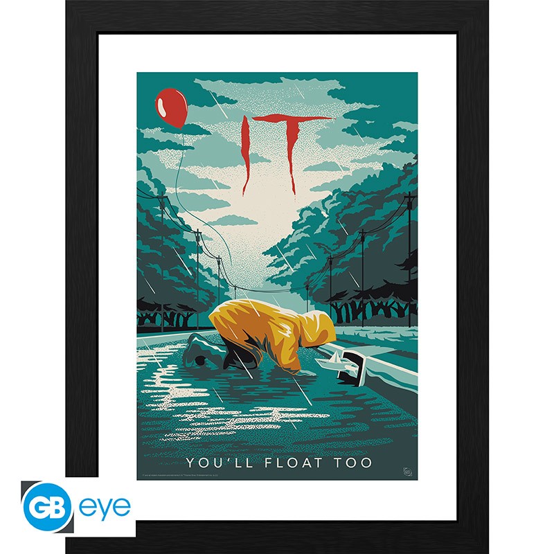 IT Framed print Georgie You'll float too 2