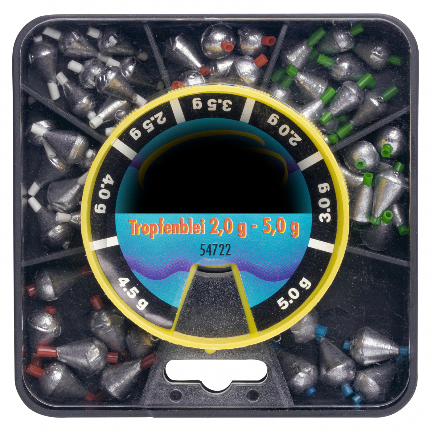 Perca Original Drop lead assortment (2.0-5.0 g)