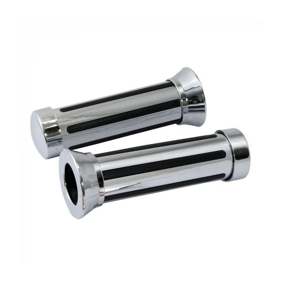 Bike It 22 MM Universal Handlebar Grips - GrayRef : BIK0723 / GRPCHR22