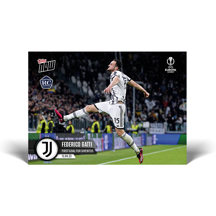 Topps UK - First goal for Juventus - EL TOPPS NOW® Card #39