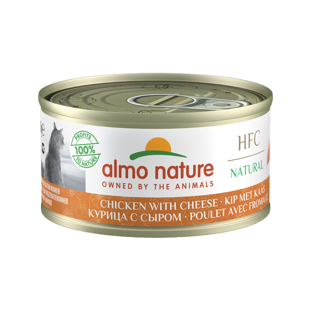 Almo Nature - HFC 70 Natural - Chicken-Cheese - 24x70g