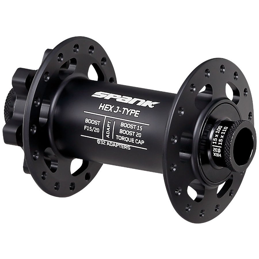 Spank 359 - 27.5 Inch Front Wheel - 6-Bolt - 15x110/20x110mm Boost - black