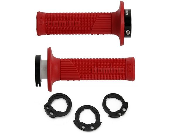 Poignées de guidon Domino D-Lock - 116mm UniverselRef : DO00101A / 1120742003