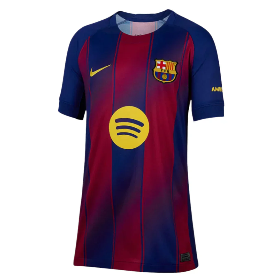 Youth FC Barcelona Home Jersey 25/26 (Deep Royal Blue/Midwest Gold)