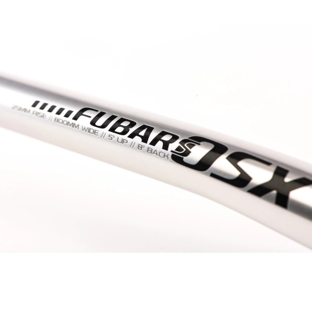 CHROMAG Fubars OSX Ltd Handlebar | 800mm - 31.8mm | 25mm Rise - silver/polished