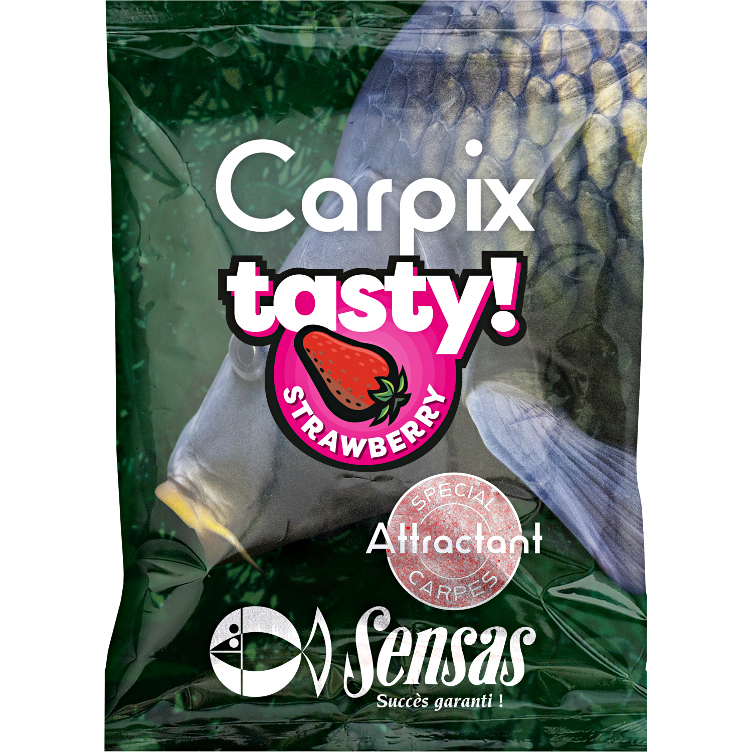 Sensas Attracting Powder Carpix Tasty (Strawberry)