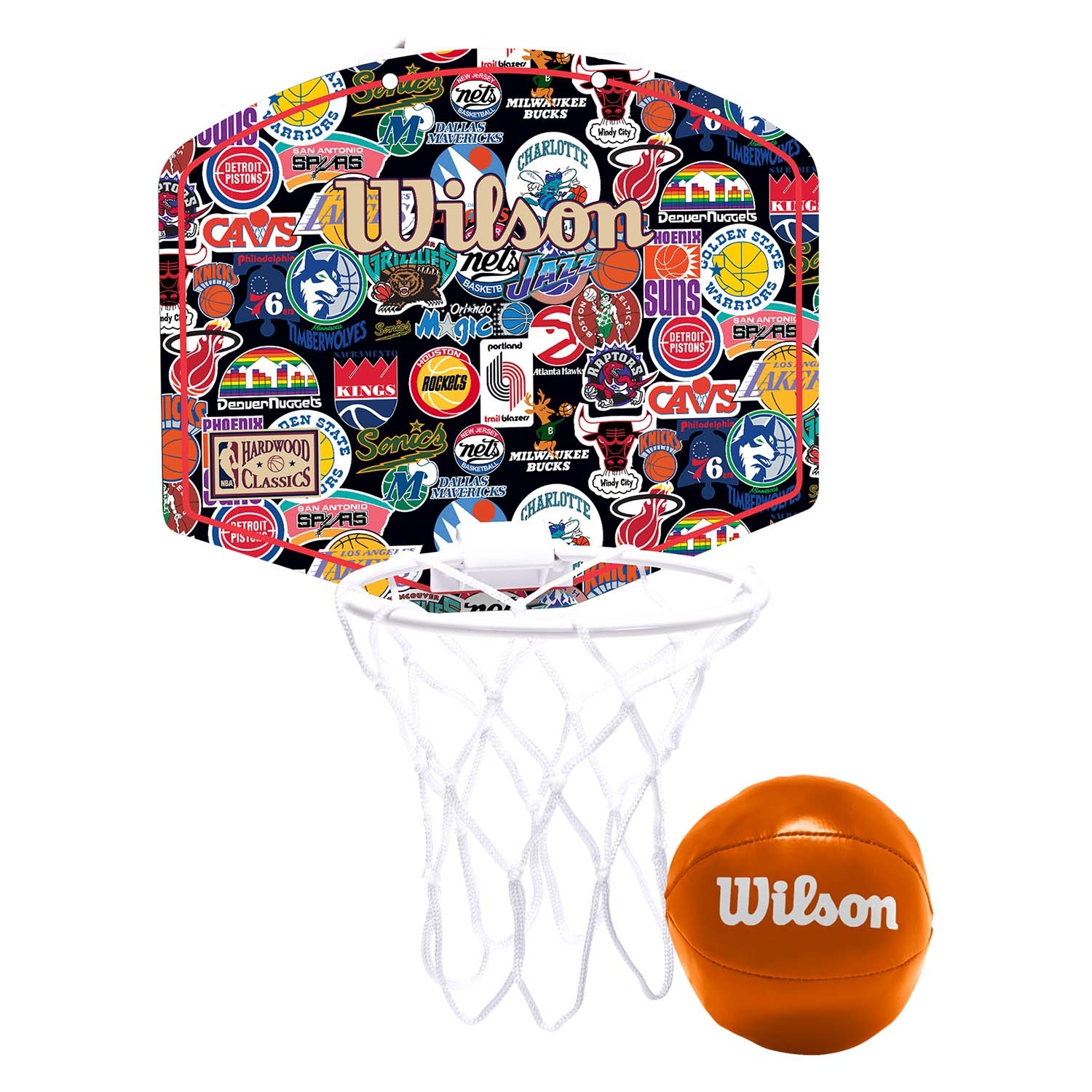 NBA Retro Hardwood Classics Mini Hoop Set