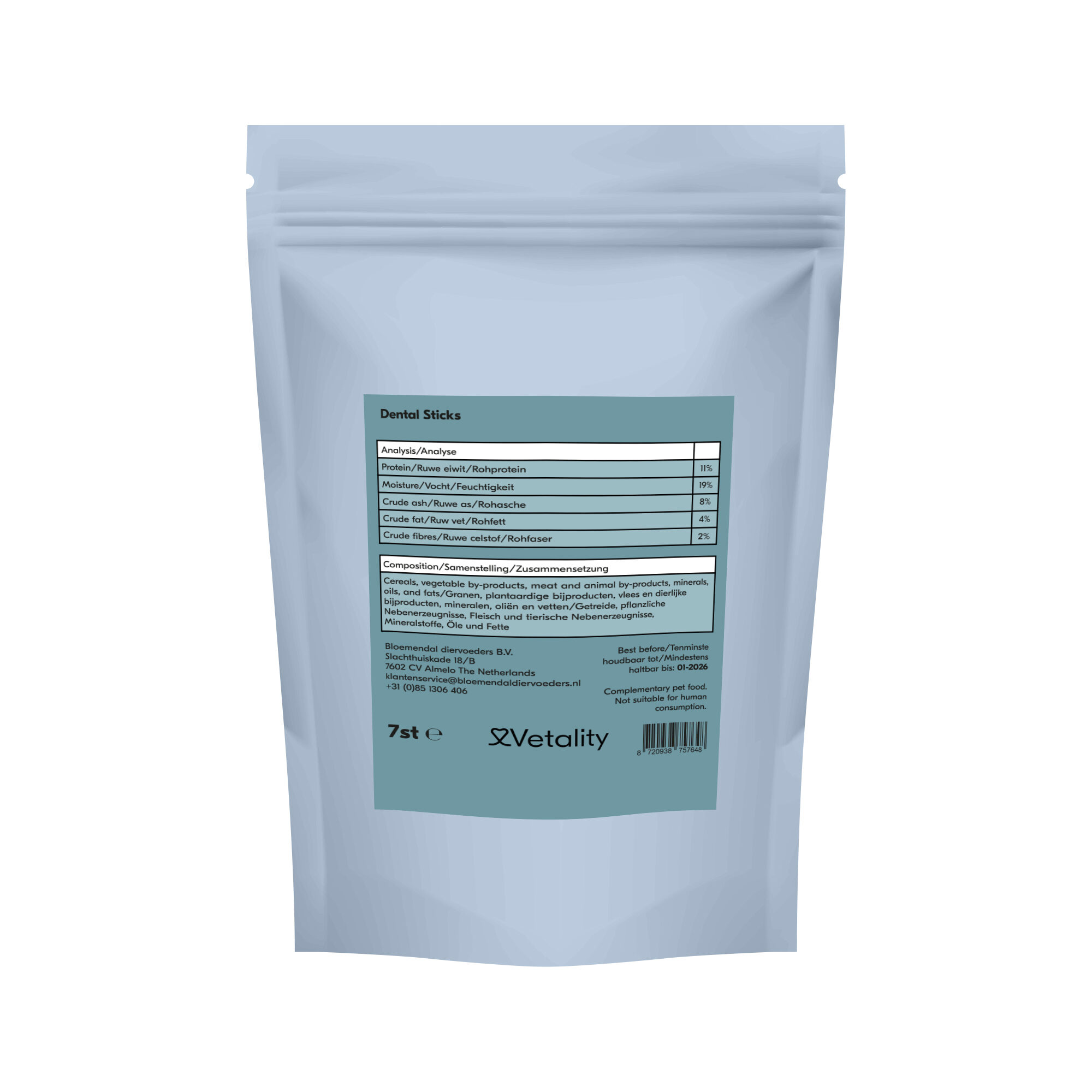 Vetality Dental Sticks - 7 pcs