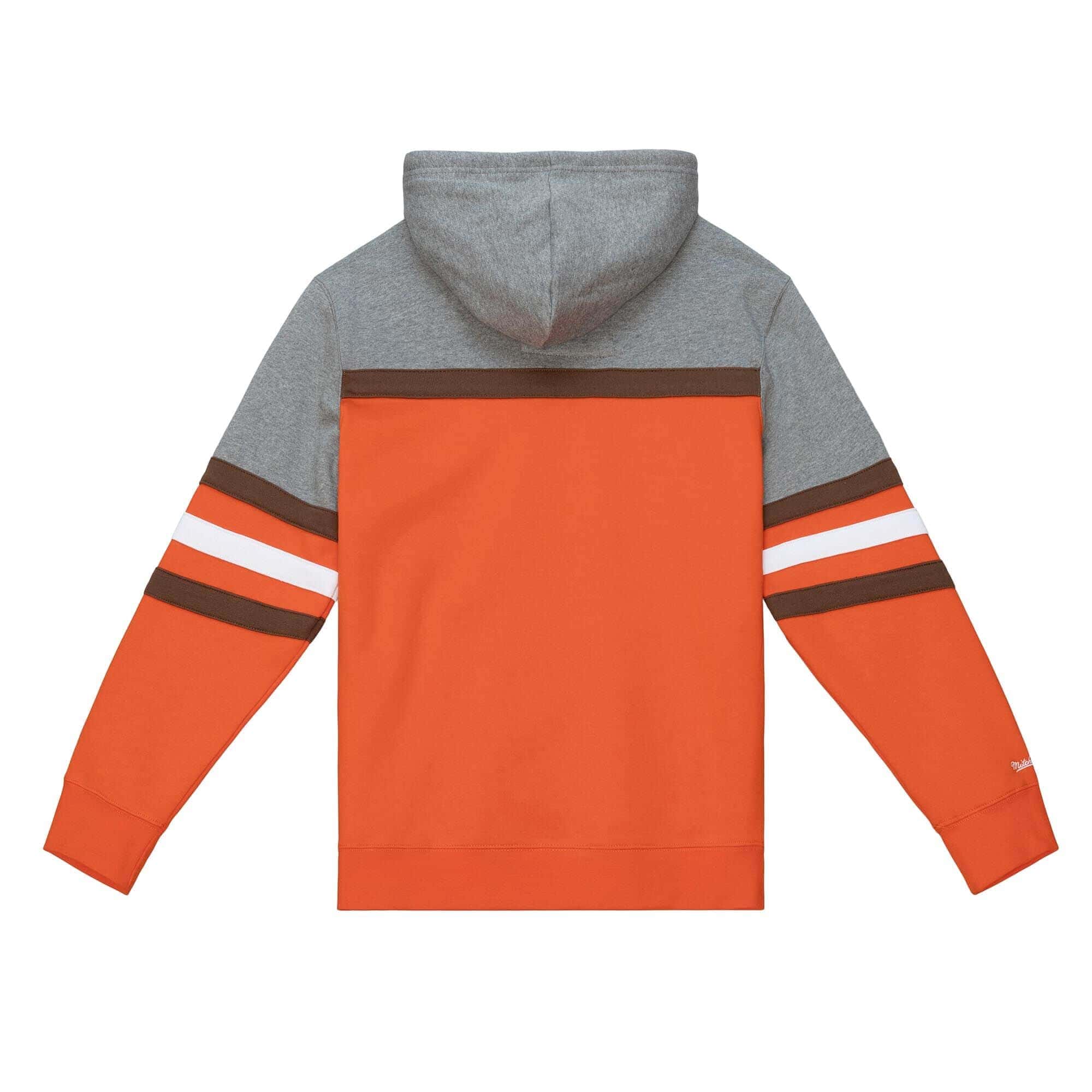 Cleveland Browns Head Coach Mitchell & Ness NFL Throwback Football Hoodie