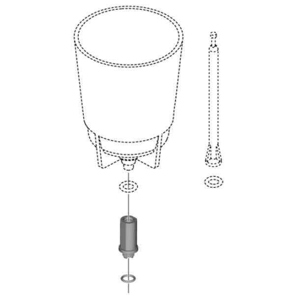 Shimano Funnel Adapter for Dura Ace and Ultegra