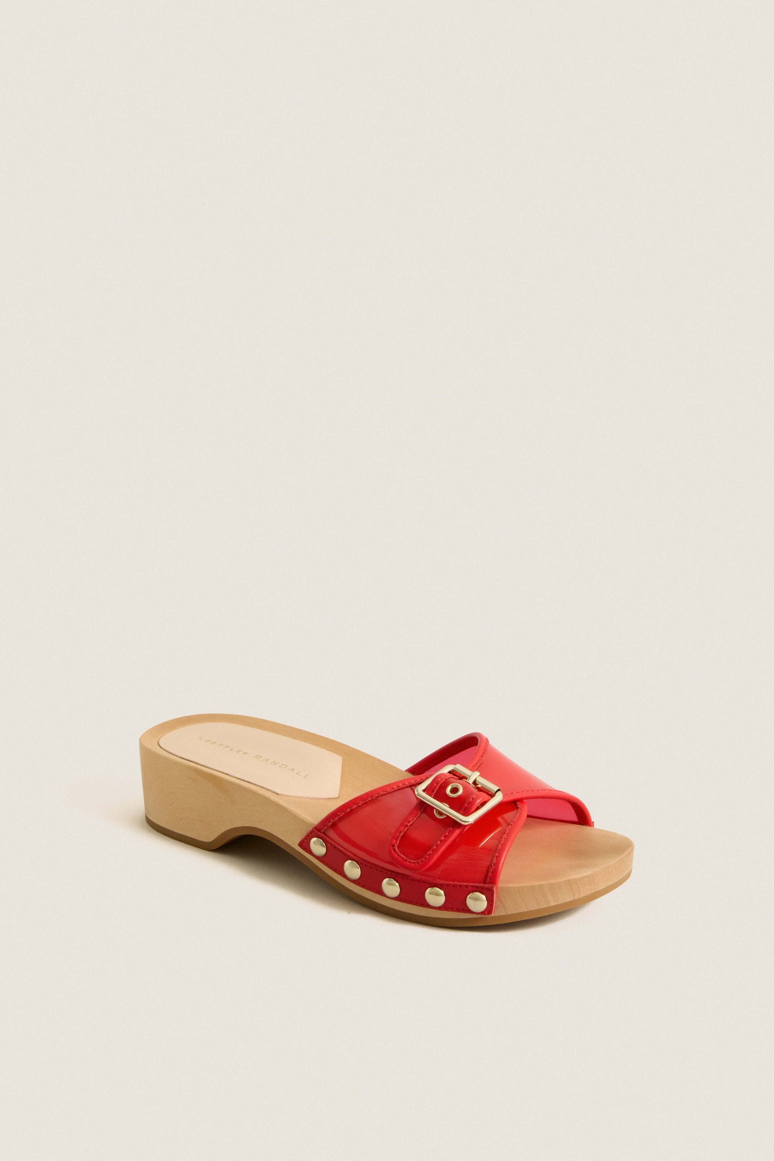Red Paulie Sandals