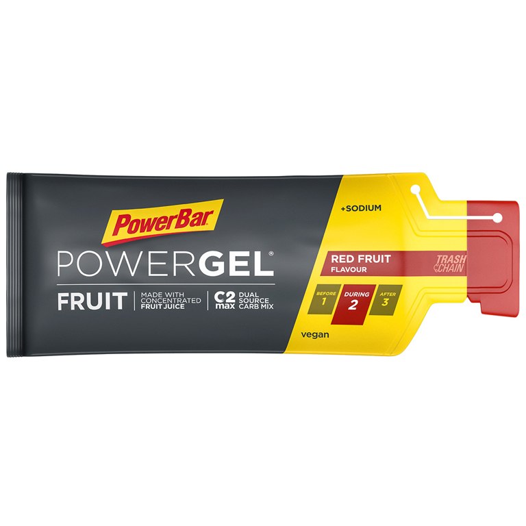 Powerbar PowerGel Multiflavour Pack - with Carbohydrates - 3 + 1 free (á 41g)