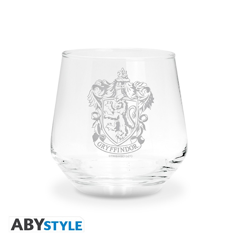HARRY POTTER 2 Glass Set Gryffindor & Slytherin