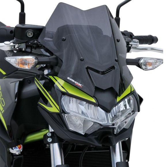 Ermax Sport wind deflector (33 cm) - BlackKAWASAKI 650 Z 650 ABS - 2020 - 2025Ref : EM1879