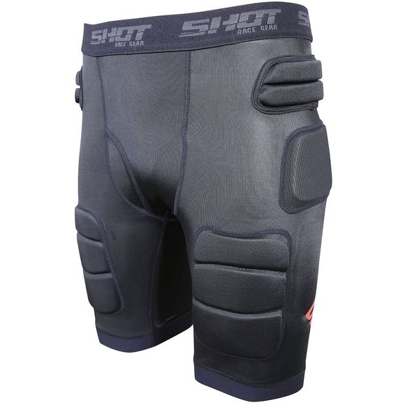 Shot INTERCEPTOR 2021 Protective Shorts - BlackRef: SO1306