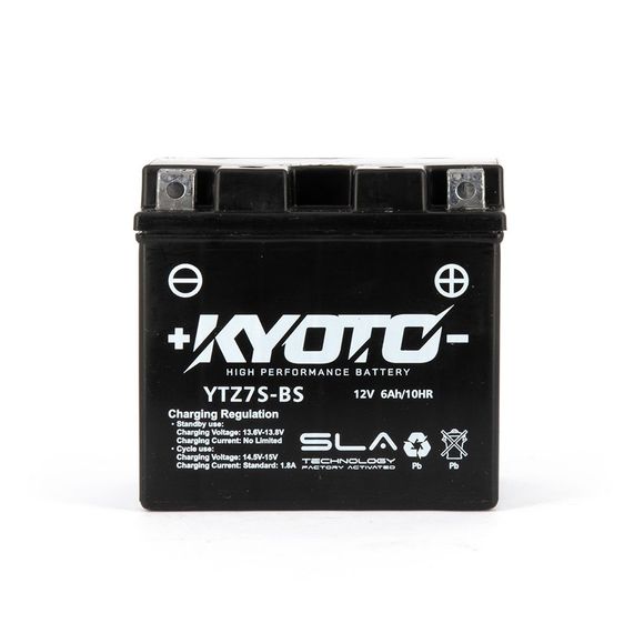 Kyoto GTZ7S-BS SLA AGM BatteryRef: DI0019 / 512080