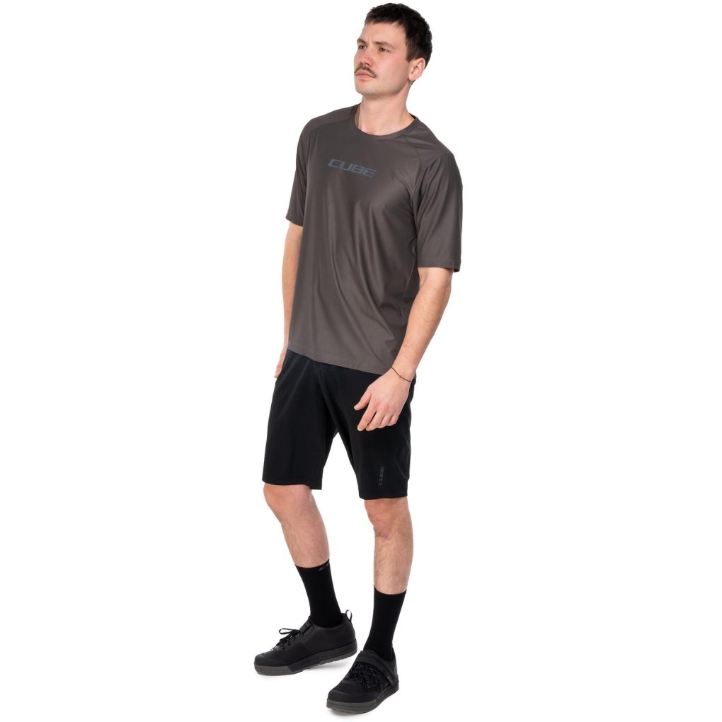 CUBE CMPT TM Trail Shorts with Liner Men - black