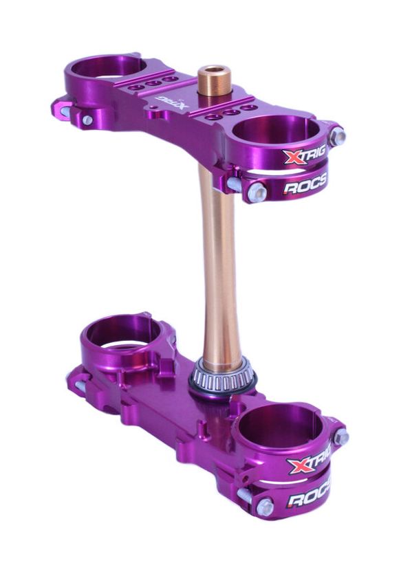 Tés de fourche Xtrig ROCS Tech - violetRef : XT00047A / 1127010