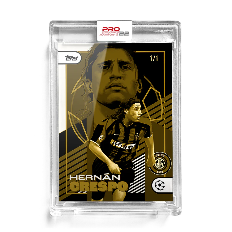 Project22 - Hernan Crespo by Matt Taylor - Topps UK