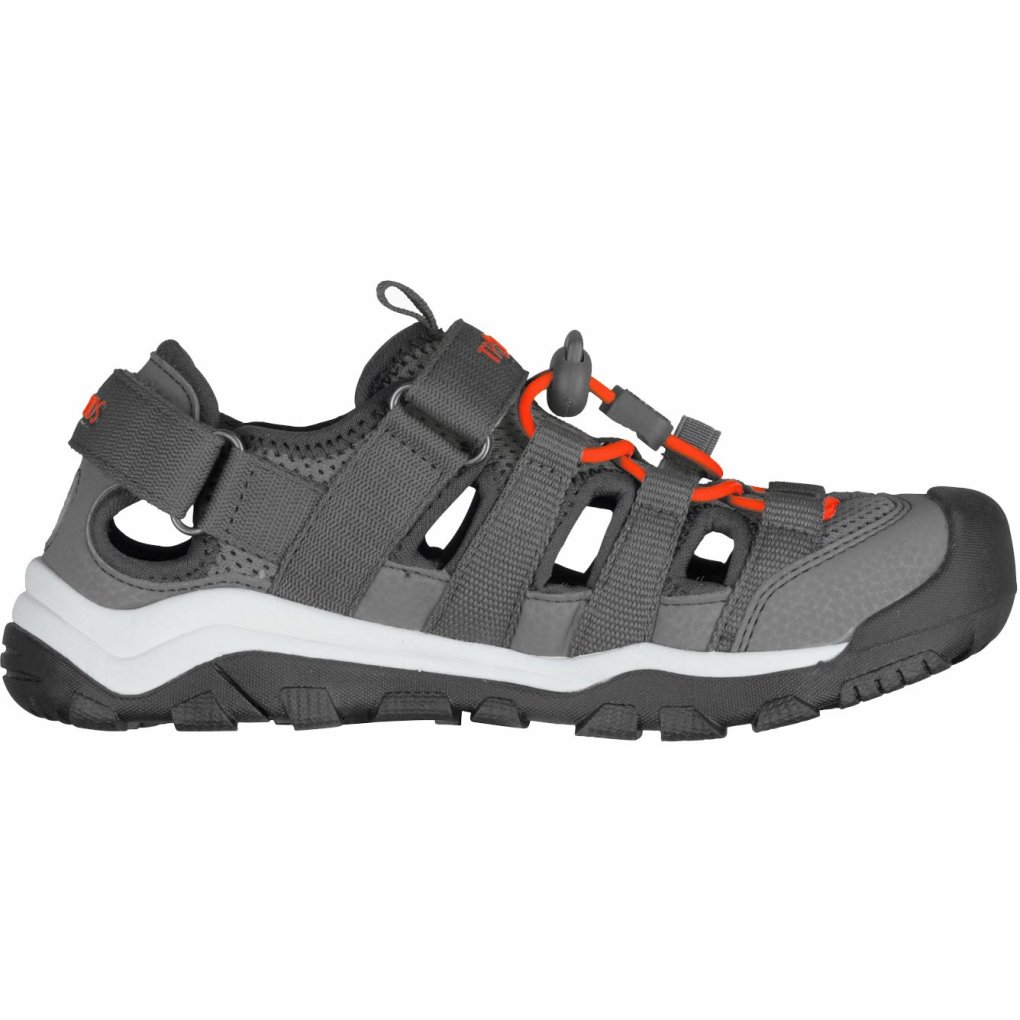 Trollkids Kristiansand XT Sandals Kids - Anthracite/Orange