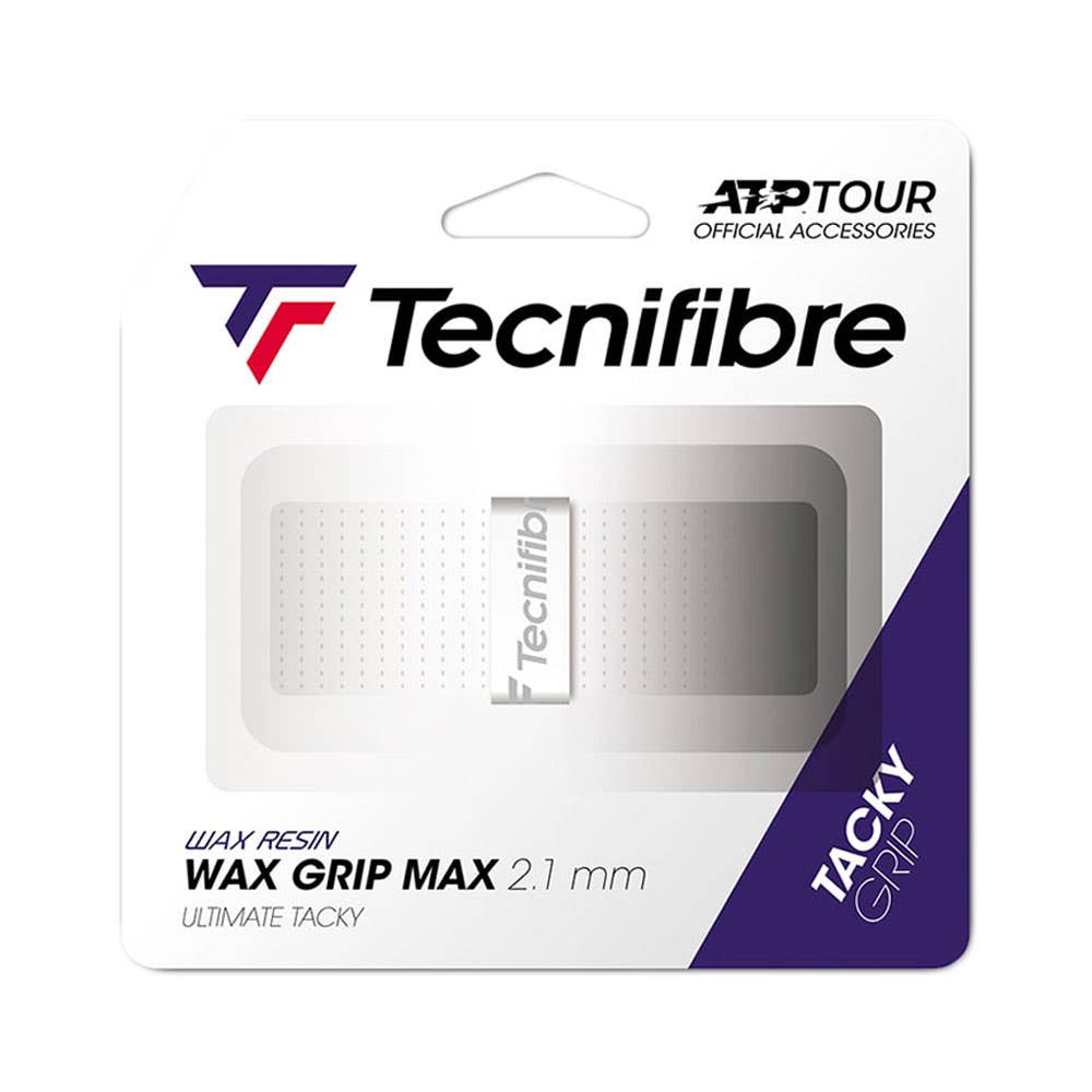 WHITE TECNIFIBRE WAX MAX GRIP