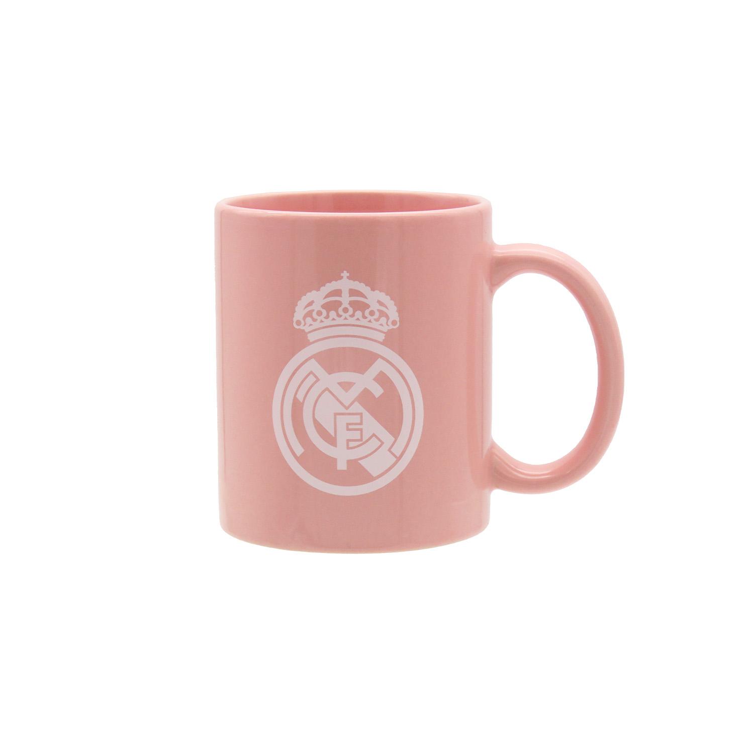 300ml Crest Ceramic Mug Rose/White Real Madrid