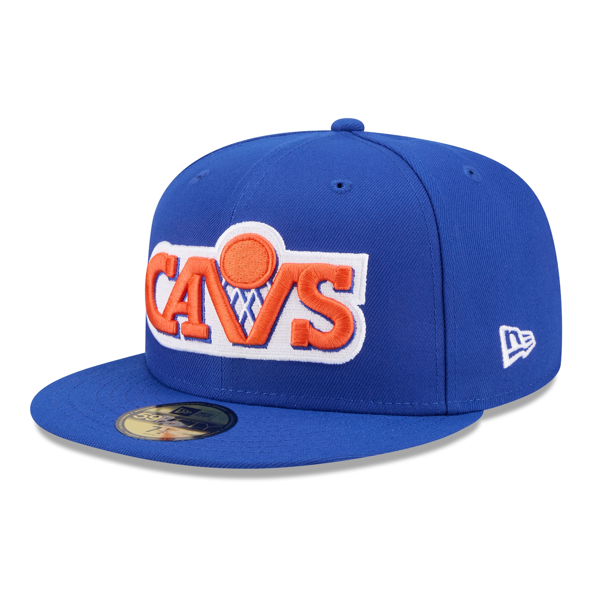 Cleveland Cavaliers 1983-1993 Hardwood Classics 59FIFTY Fitted Cap Blue