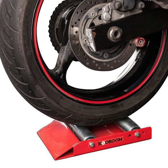 KOOROOM Roller Stand For Chain Maintenance Universal - Black / RedRef: KOR0048