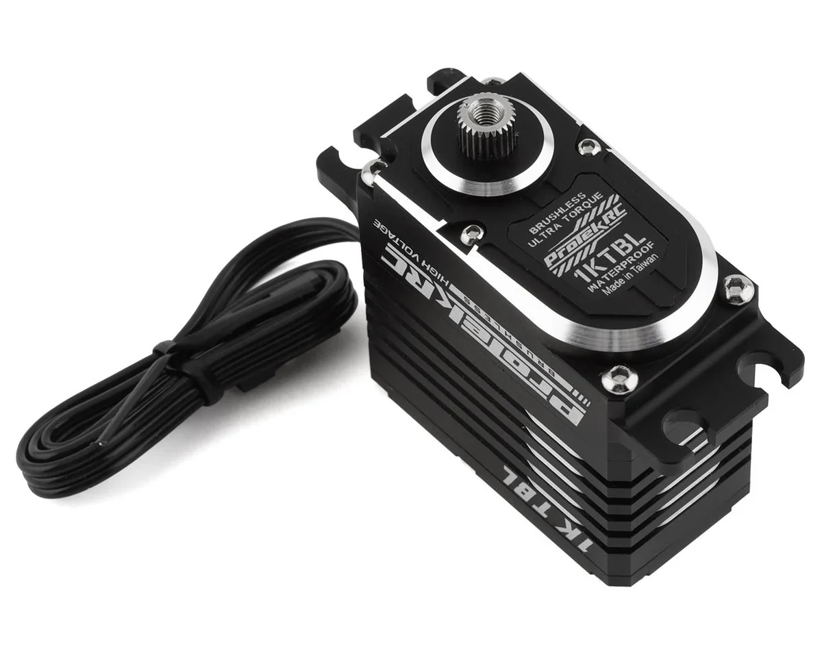 ProTek RC 1KTBL Black Label Ultra High Torque Brushless Waterproof Crawler Servo (High Voltage/Metal Case) (Digital) PTK-1KTBL