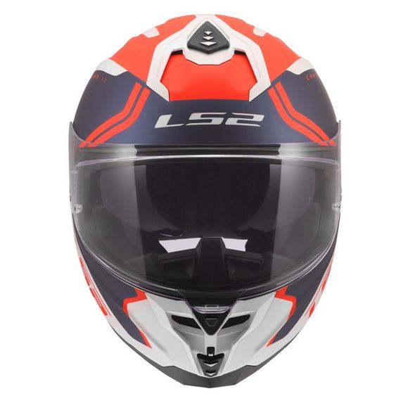 LS2 FF817 CHALLENGER II- TITAN Full Face Helmet - White / BlueRef: LS1261