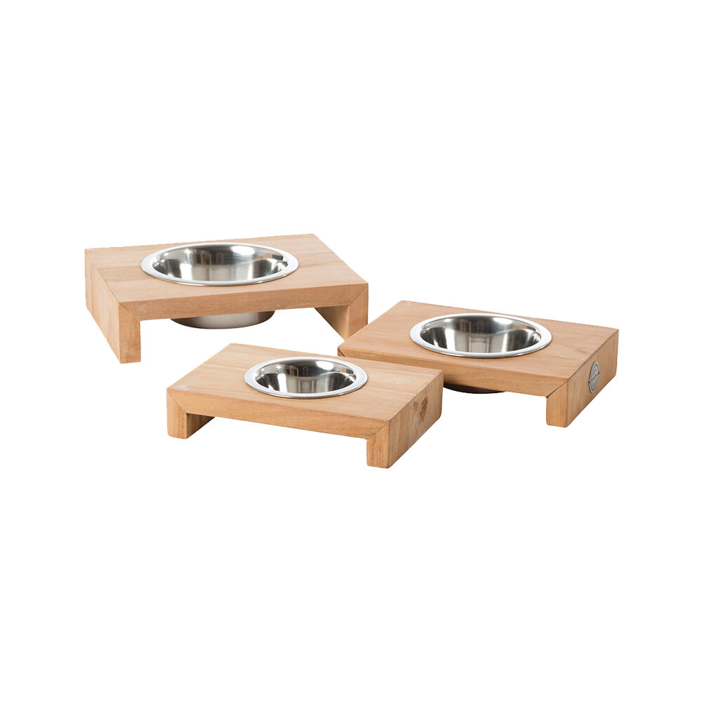 51 Degrees North – Single Food Bowl – Teak – M (300ml)