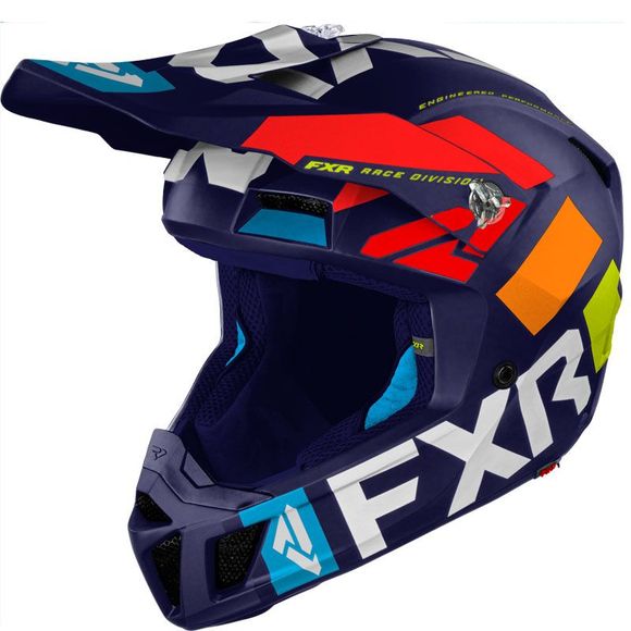 FXR CLUTCH EVO LE PRO 2022 cross Helmet - BlueRef : FXR0269