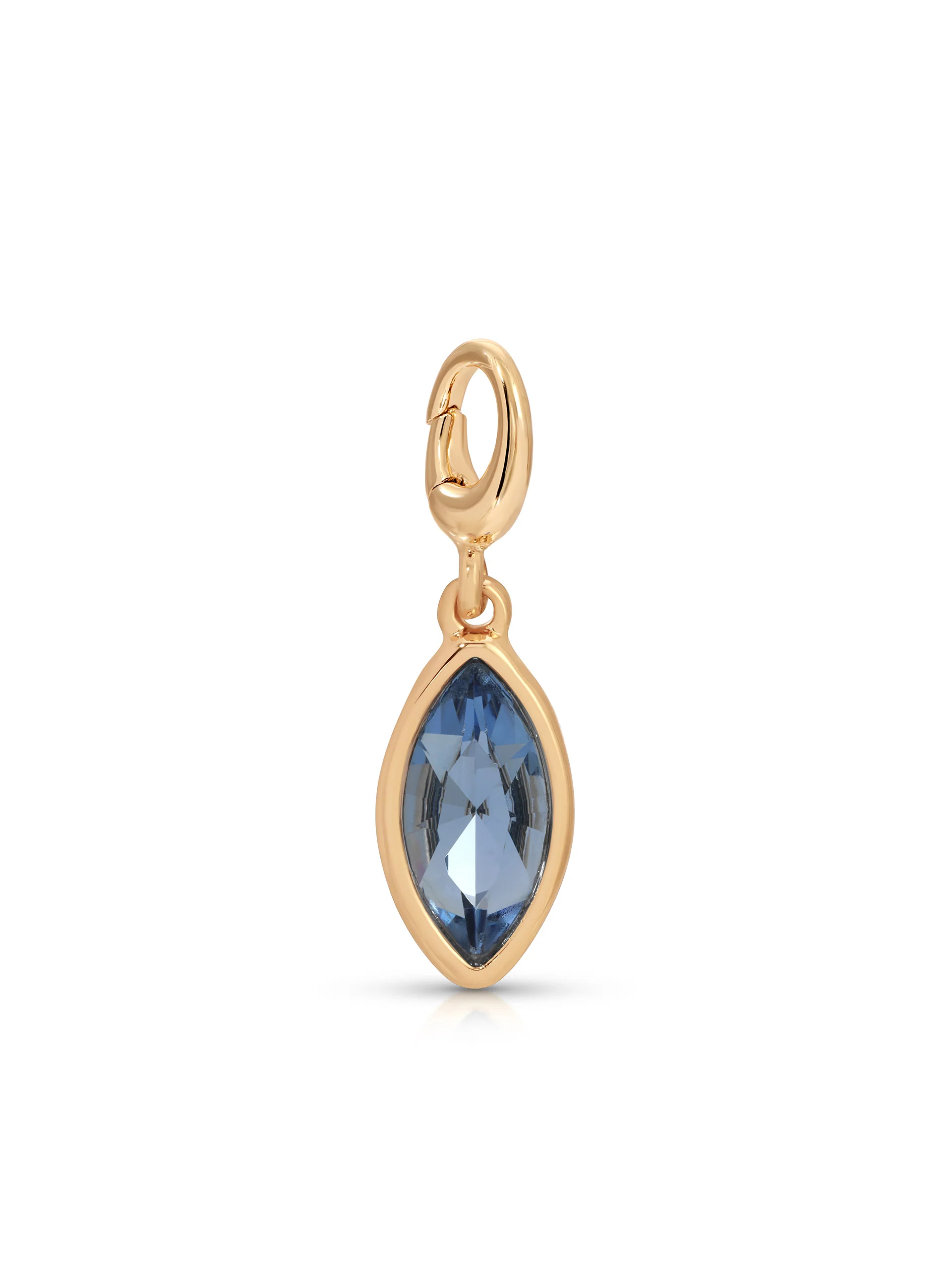 Sapphire Crystal Charm