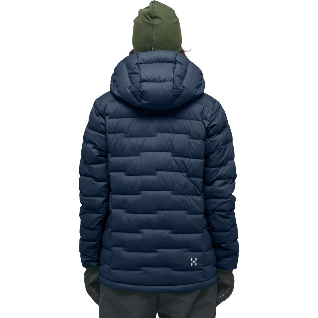 Haglöfs ROC Flash Down Hood Jacket Women - tarn blue 3N5
