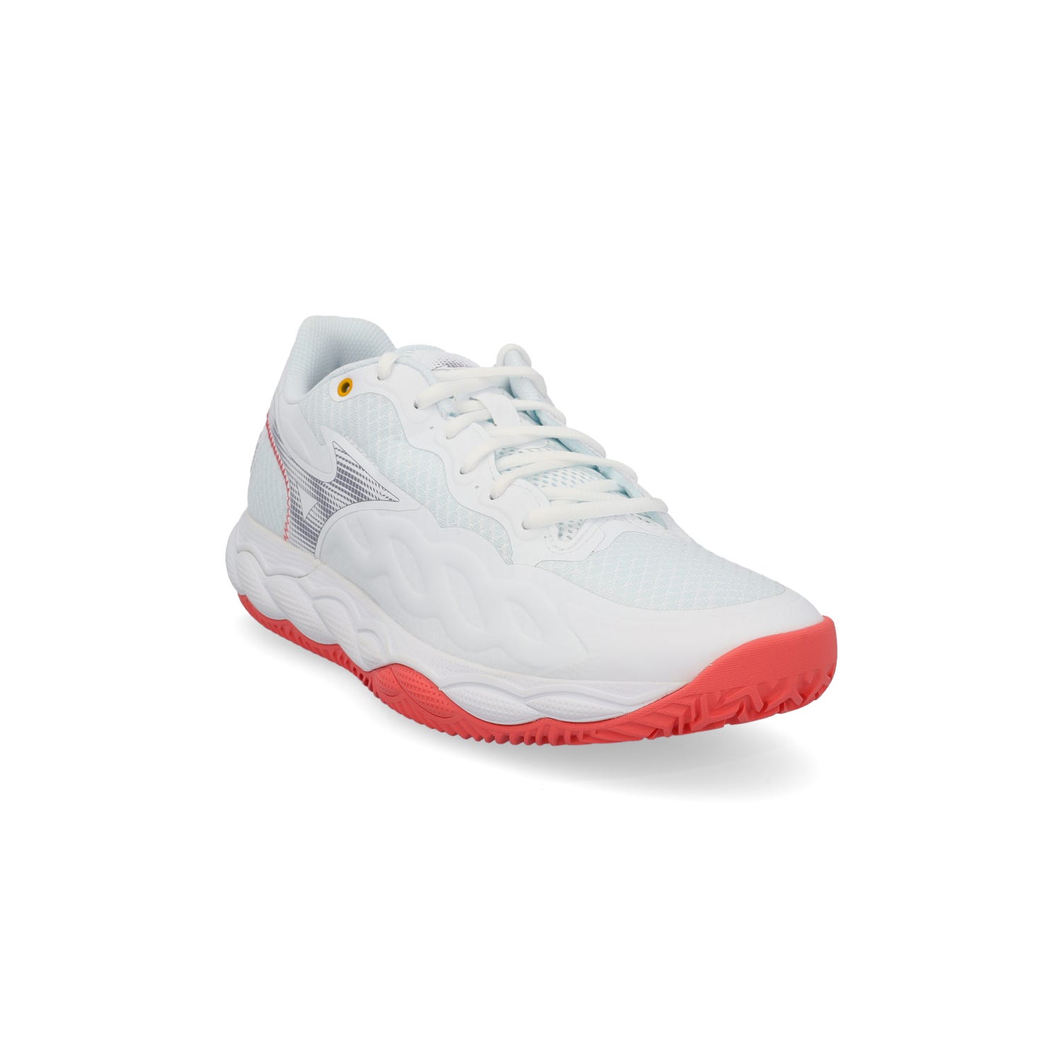 Mizuno Wave Enforce Court CC 61GC2436 WOMEN'S WHITE/CORAL
