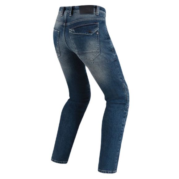 PMJ VEGAS Motorcycle Jeans - Straight / Regular - BlueRef: PMJ0018