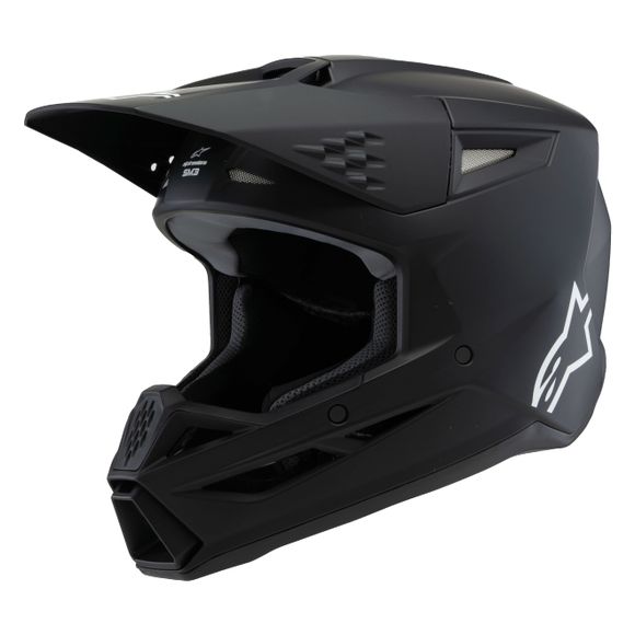 Casque cross Alpinestars SUPERTECH S-M3 - SOLID - ENFANT - NoirRef : AP3396