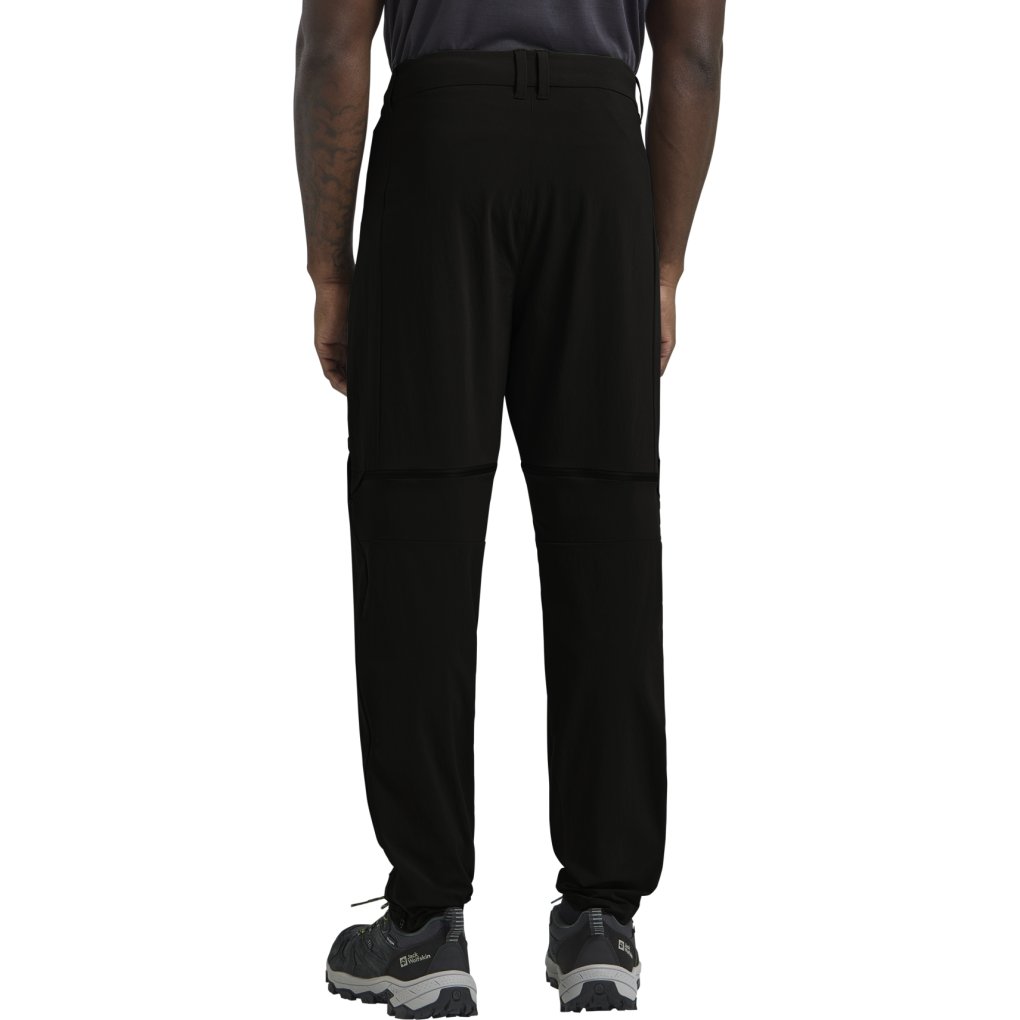 Jack Wolfskin Hikeout Zip Away Pants Men - regular - black