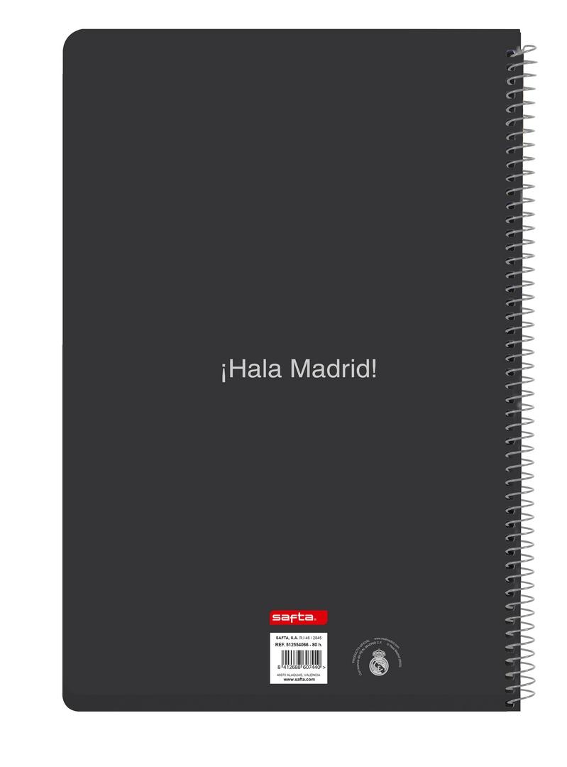 Notebook Folio White/Grey