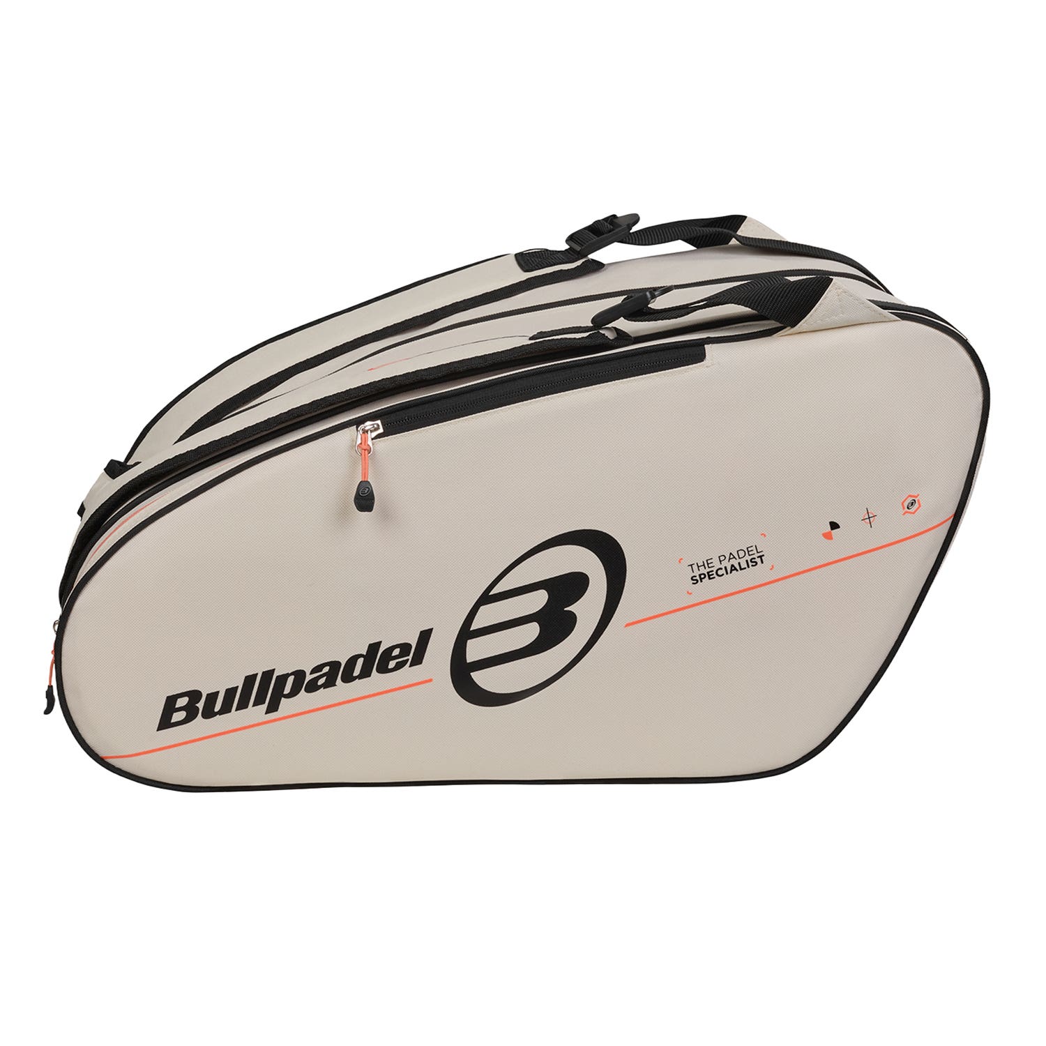 PADEL BAG BULLPADEL TOUR WHITE BPP26015